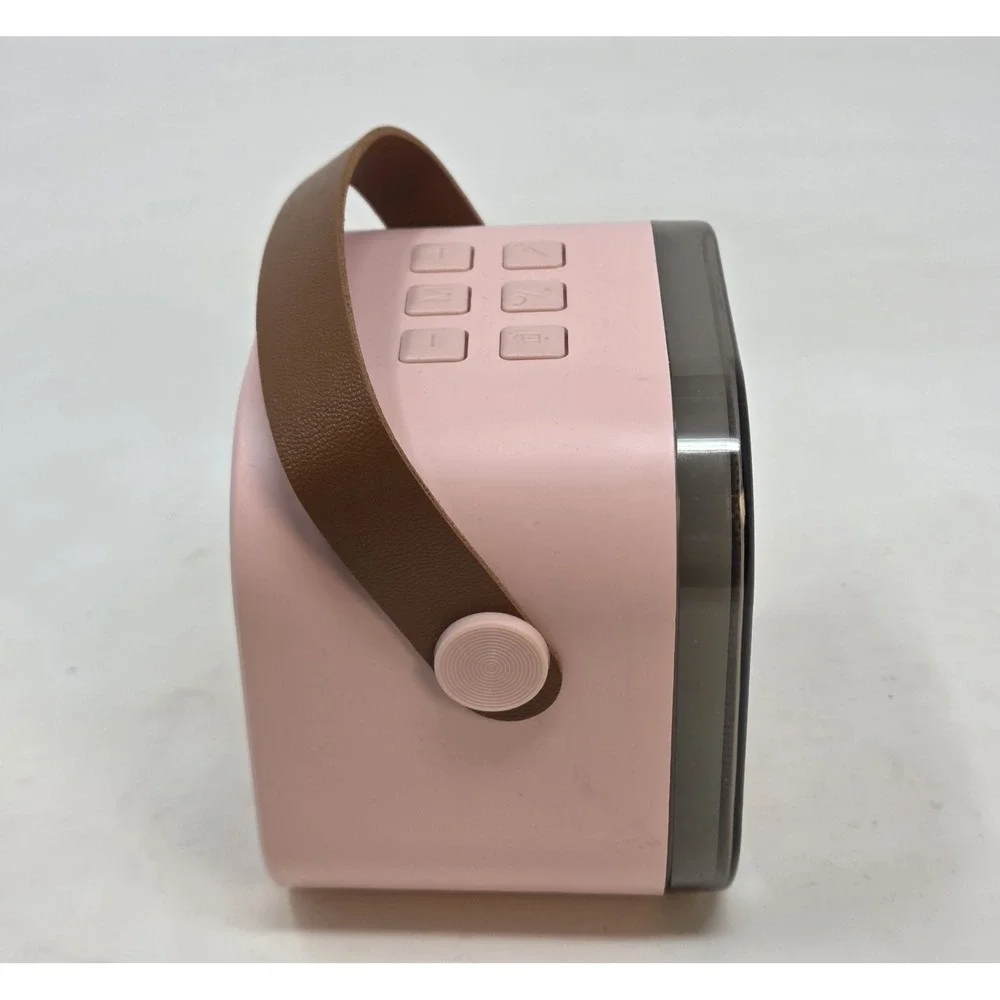 Pink Bluetooth Karaoke Speaker Only - Tested & Works